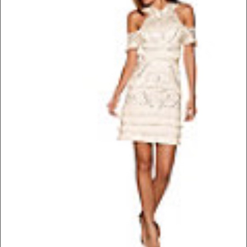 Boston Proper Stunning white dress run small